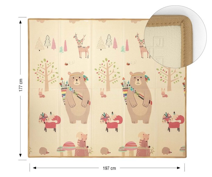 Mata piankowa dla niemowląt Milly Mally